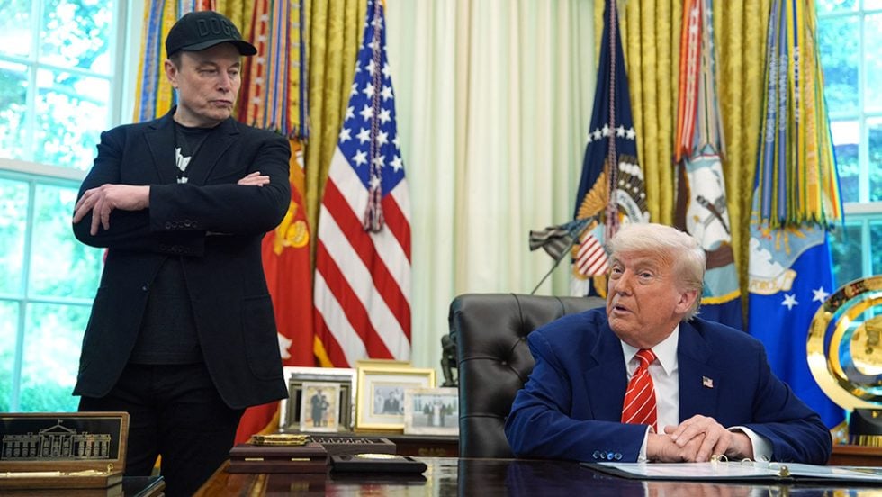 trump - musk
